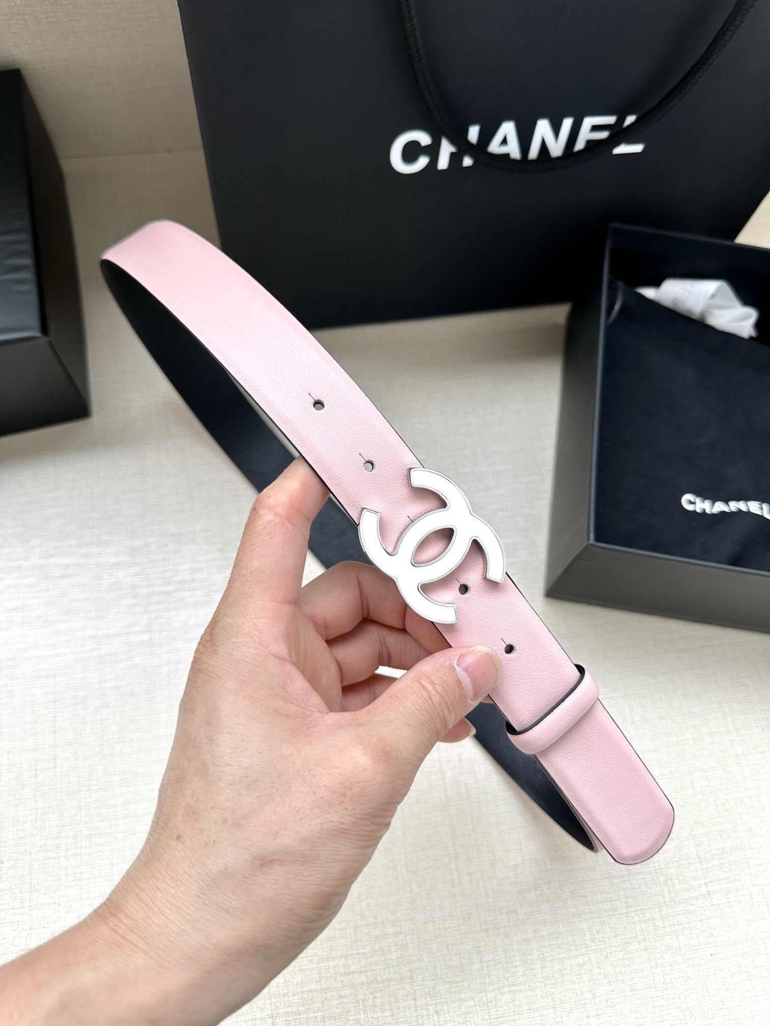 Chanel Leather Belts 1:1 Mirror Version