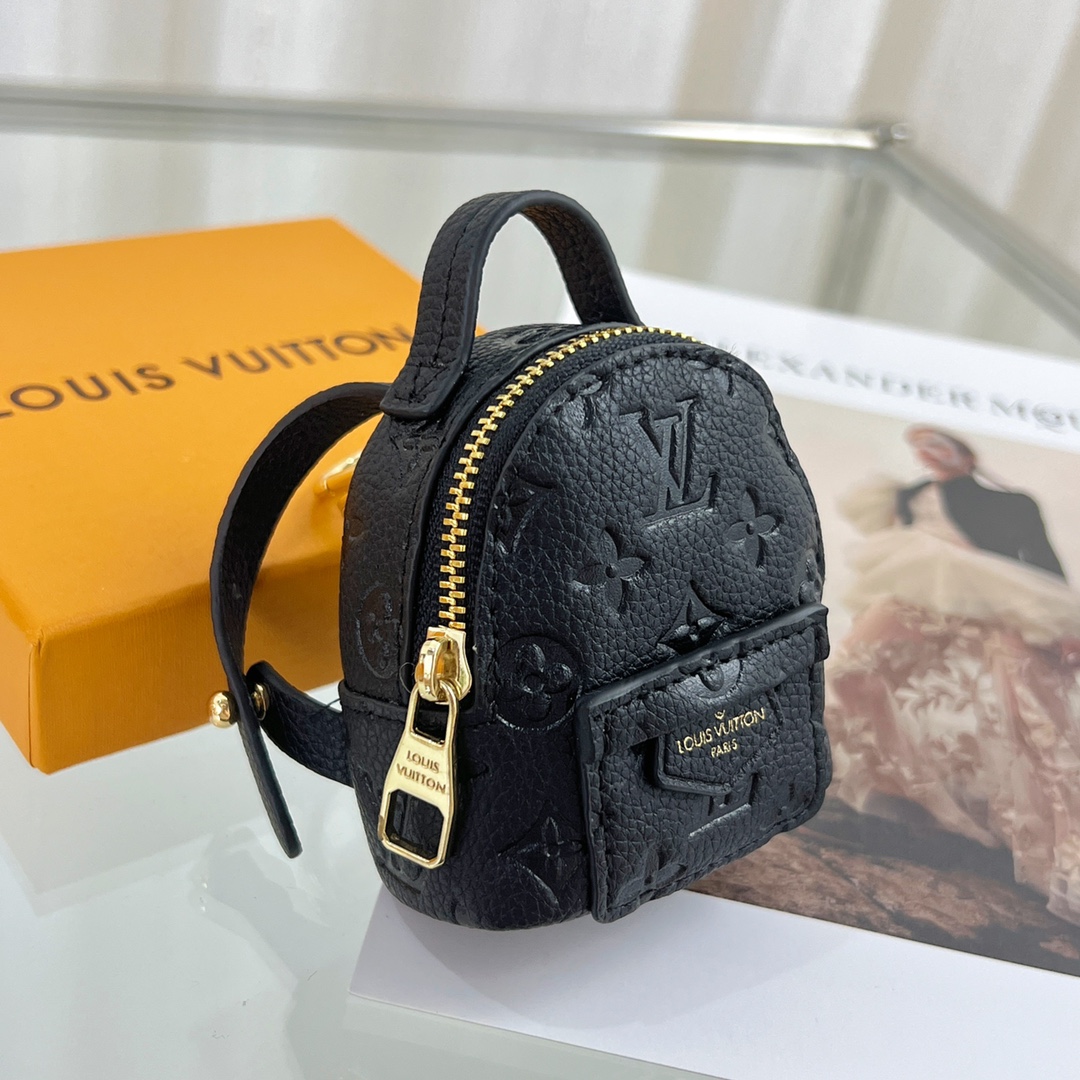 Louis Vuitton Micro Bag Leather Keychain Pendant Accessories