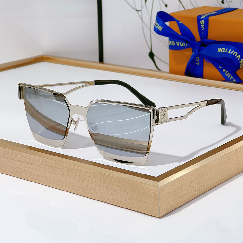 Louis Vuitton LV Hollow frame sunglasses Top quality 锛�Replica锛�