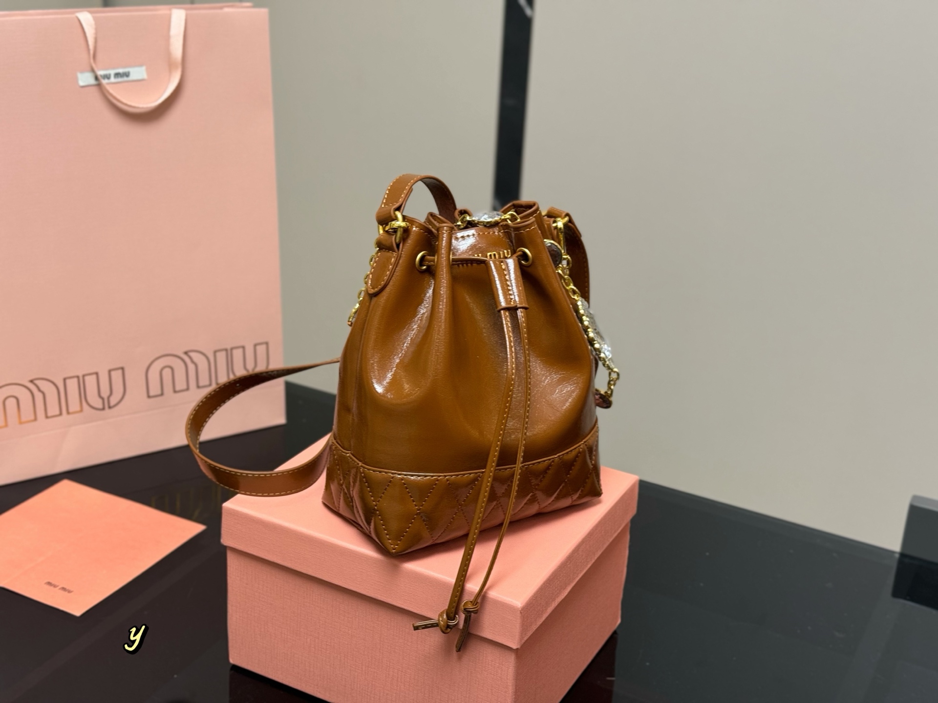 MIU MIU Bags Shoulder Bag Bucket Bag锛�7AReplica锛�