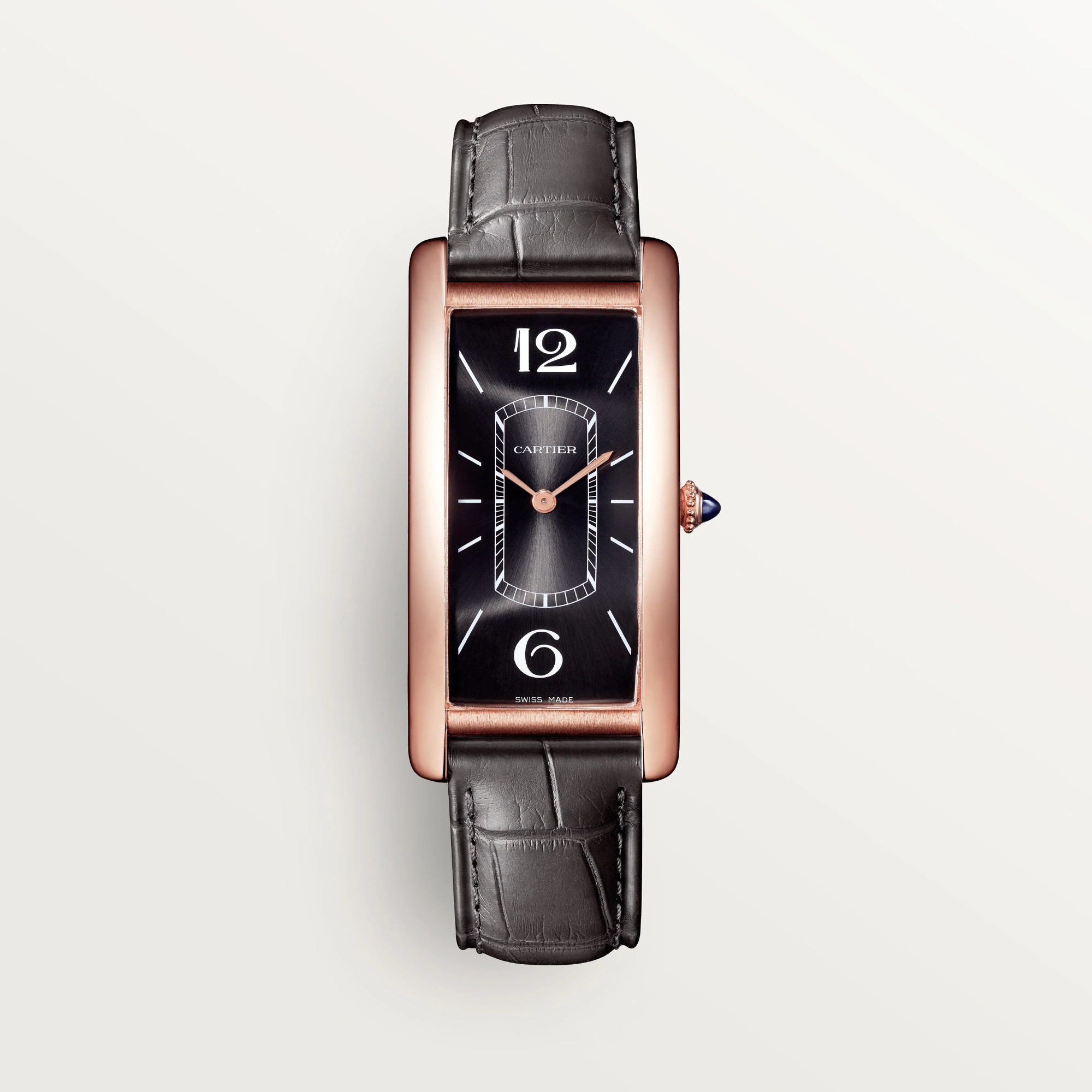 Cartier Tank Rose Gold Men��s Watch, WGTA0025