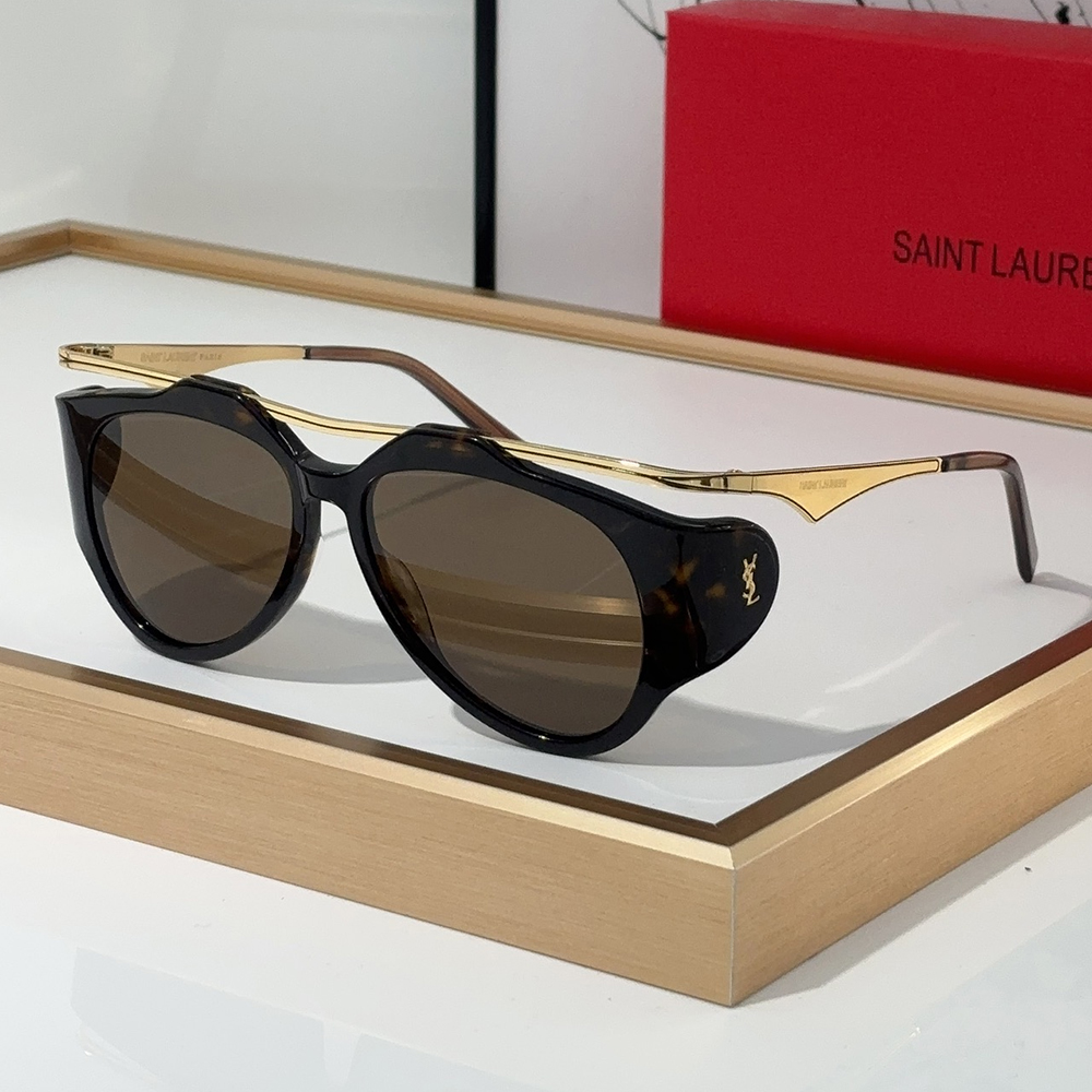 Saint Laurent YSL Eye Protection Light-proof Sunglasses Top Quality锛�Replica锛�