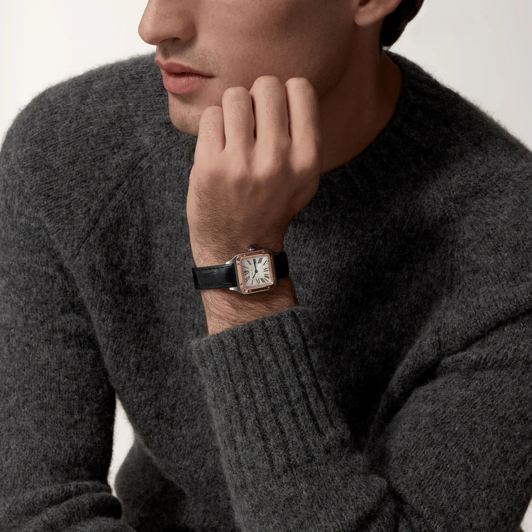 CARTIER SANTOS-DUMONT Rose Gold MIx 43.5mm