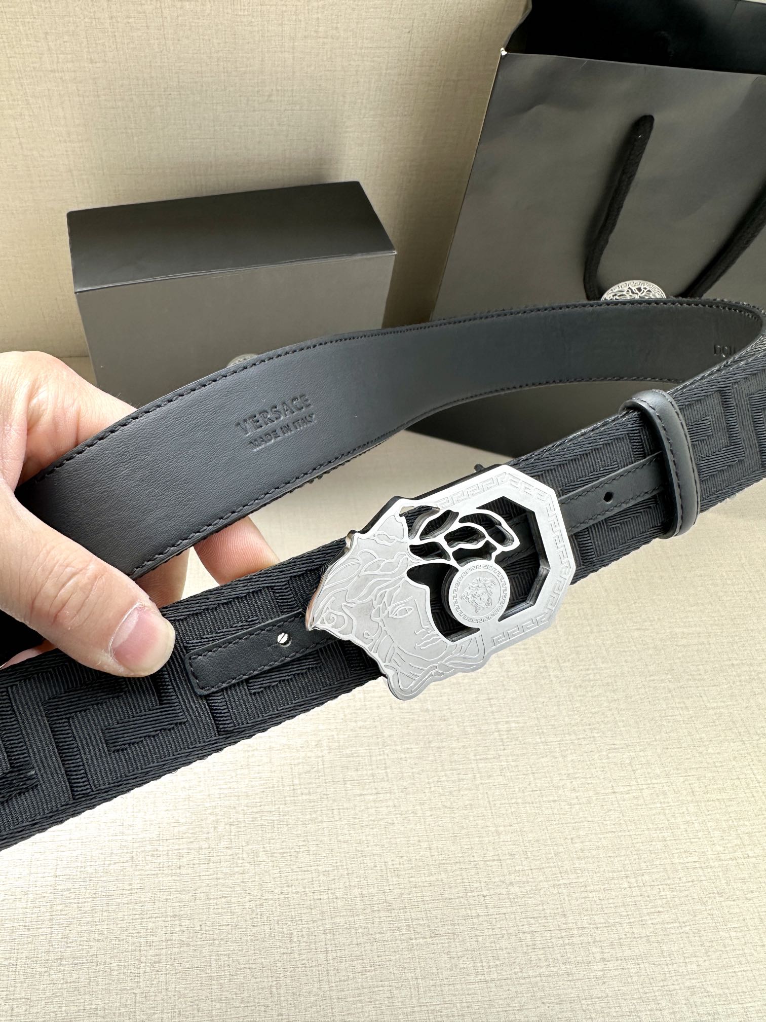 Versace Leather Belts 1:1 Mirror Version