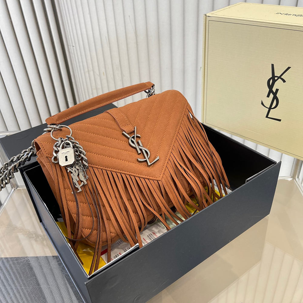 Saint Laurent YSL Monogram Tassel Hand Crossbody Shoulder Bag (Replica)