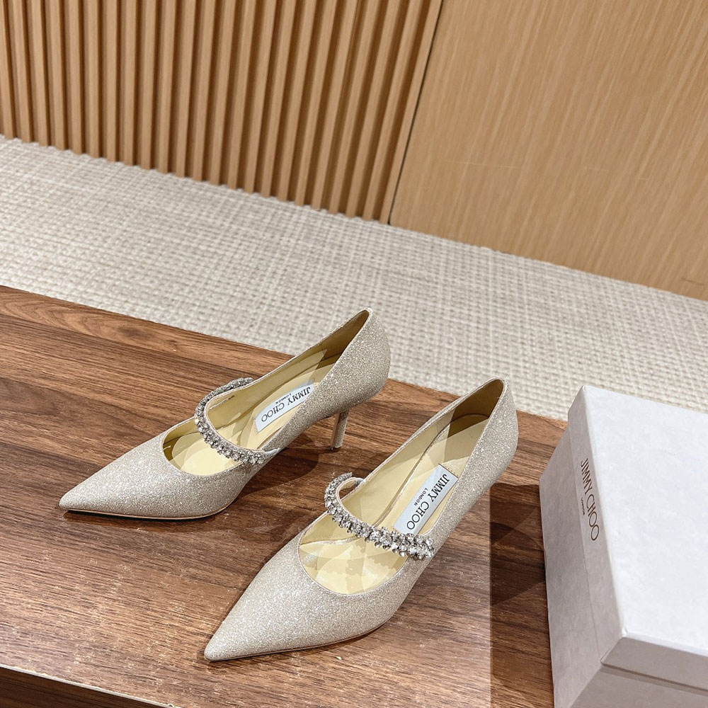Jimmy Choo Baily Tidal Spike Slide Sandal (Replica)