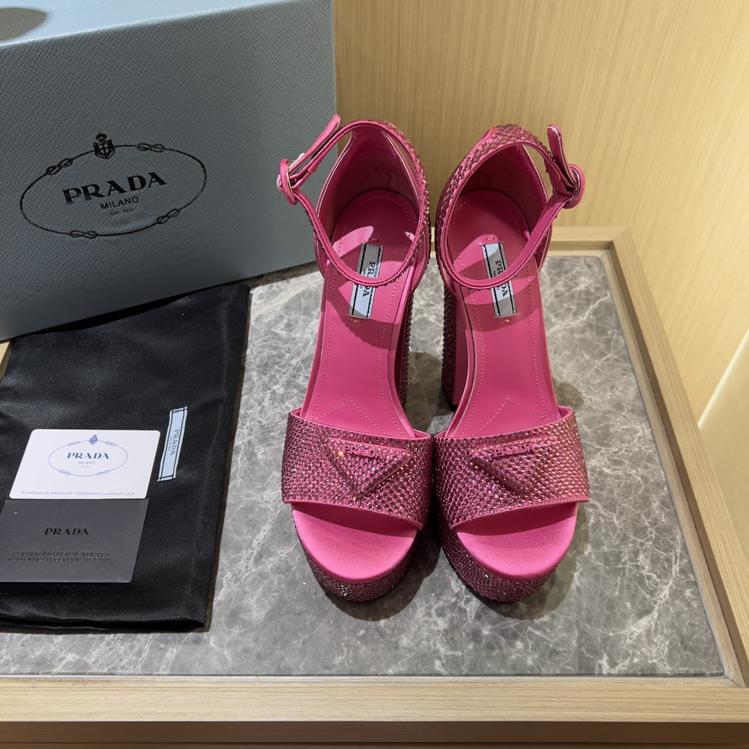 Prada shoes Diamond high heels 14CM PD006