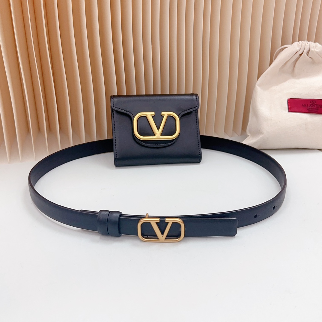 Valentino Leather Belts 1:1 Mirror Version
