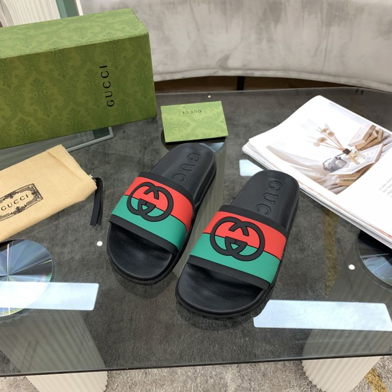 Gucci (WMNS) Slide Interlocking G 655461 (Replica)