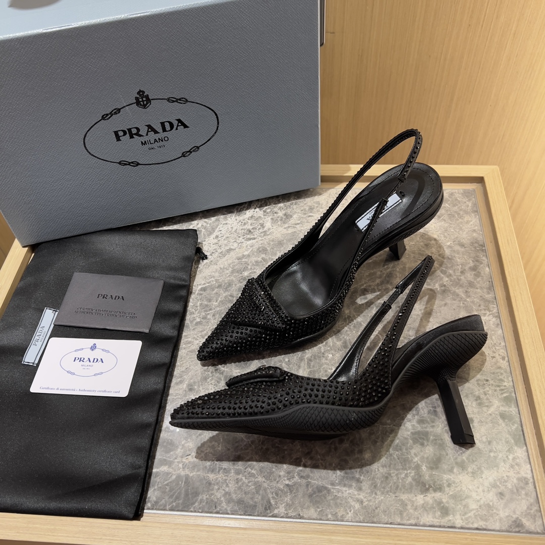 Prada shoes 9CM high heels PD008