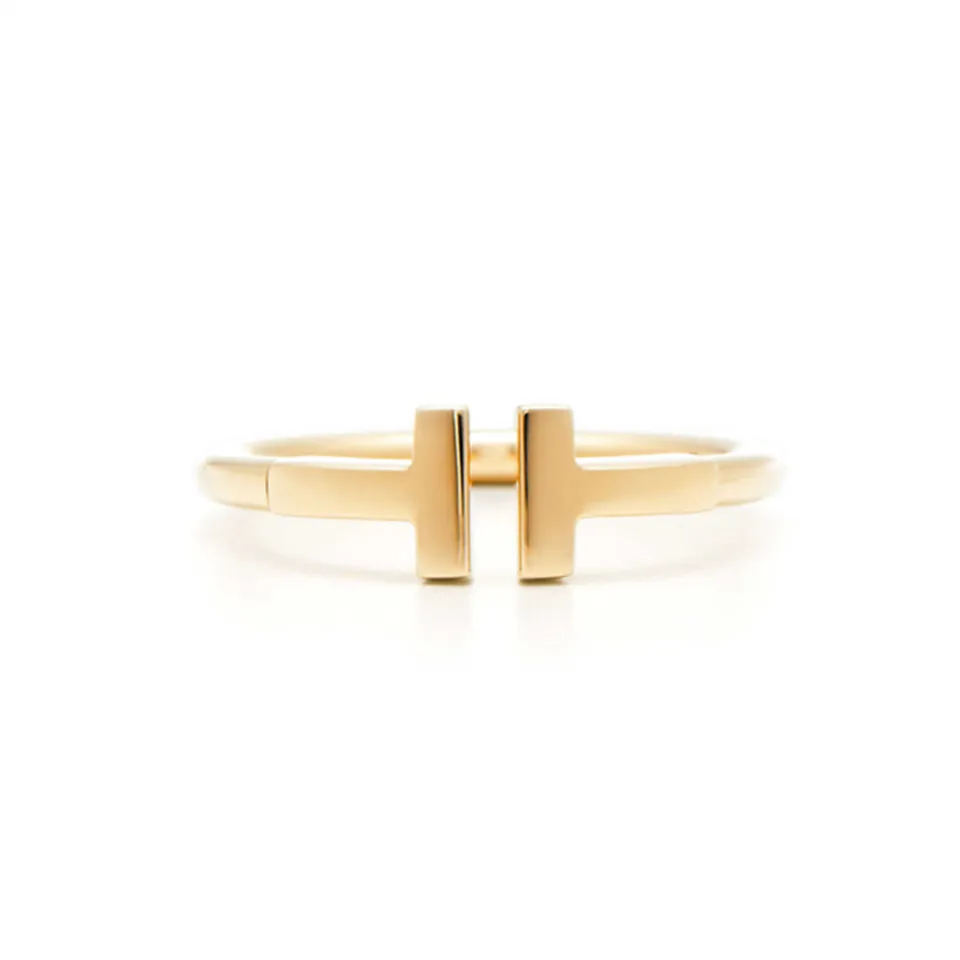 Tiffany T Wire Ring Phony Rose Gold Fine Jewelry Gift Lady UK For Sale GRP07781/GRP07780/GRP07762