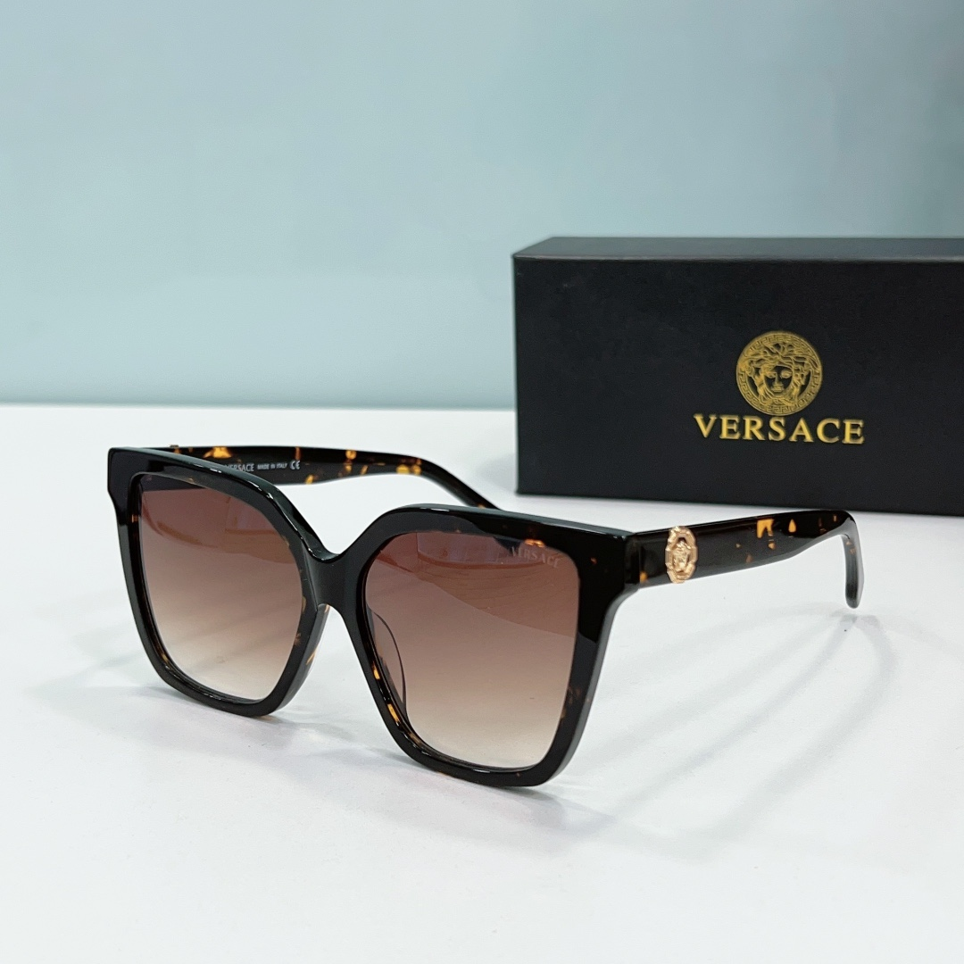Versace Mirror leg Logo Sunglasses Top Quality锛�Replica锛�