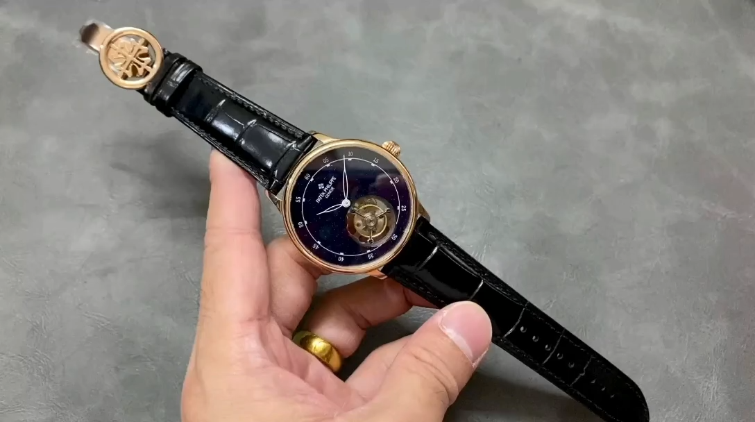 Patek Philippe Grand Complications Sky Moon Tourbillon Rose Gold 6102P 001 Watch