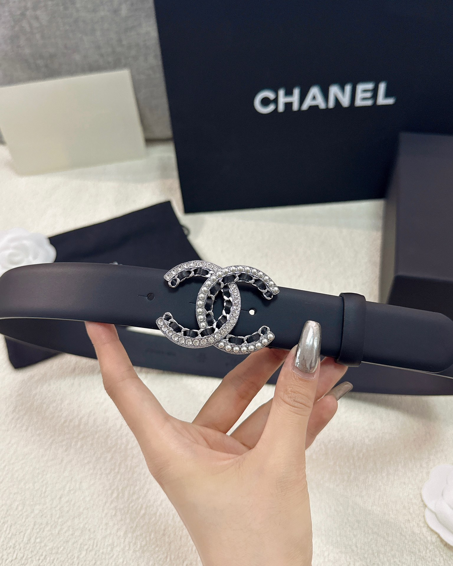 Chanel Leather Belts 1:1 Mirror Version