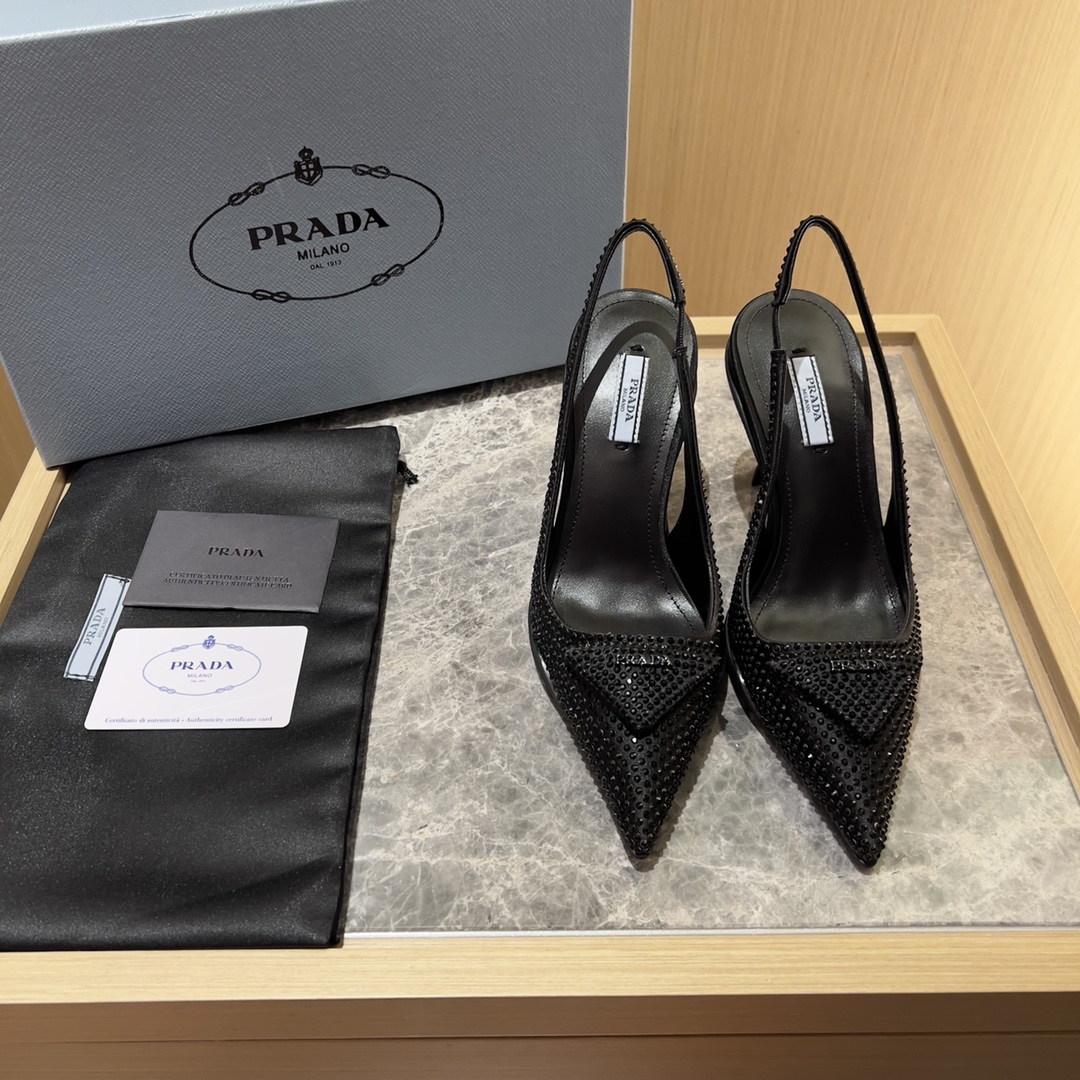 Prada shoes 9CM high heels PD008