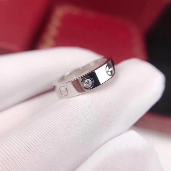 Cartier Love Ring Dupe, One Diamond