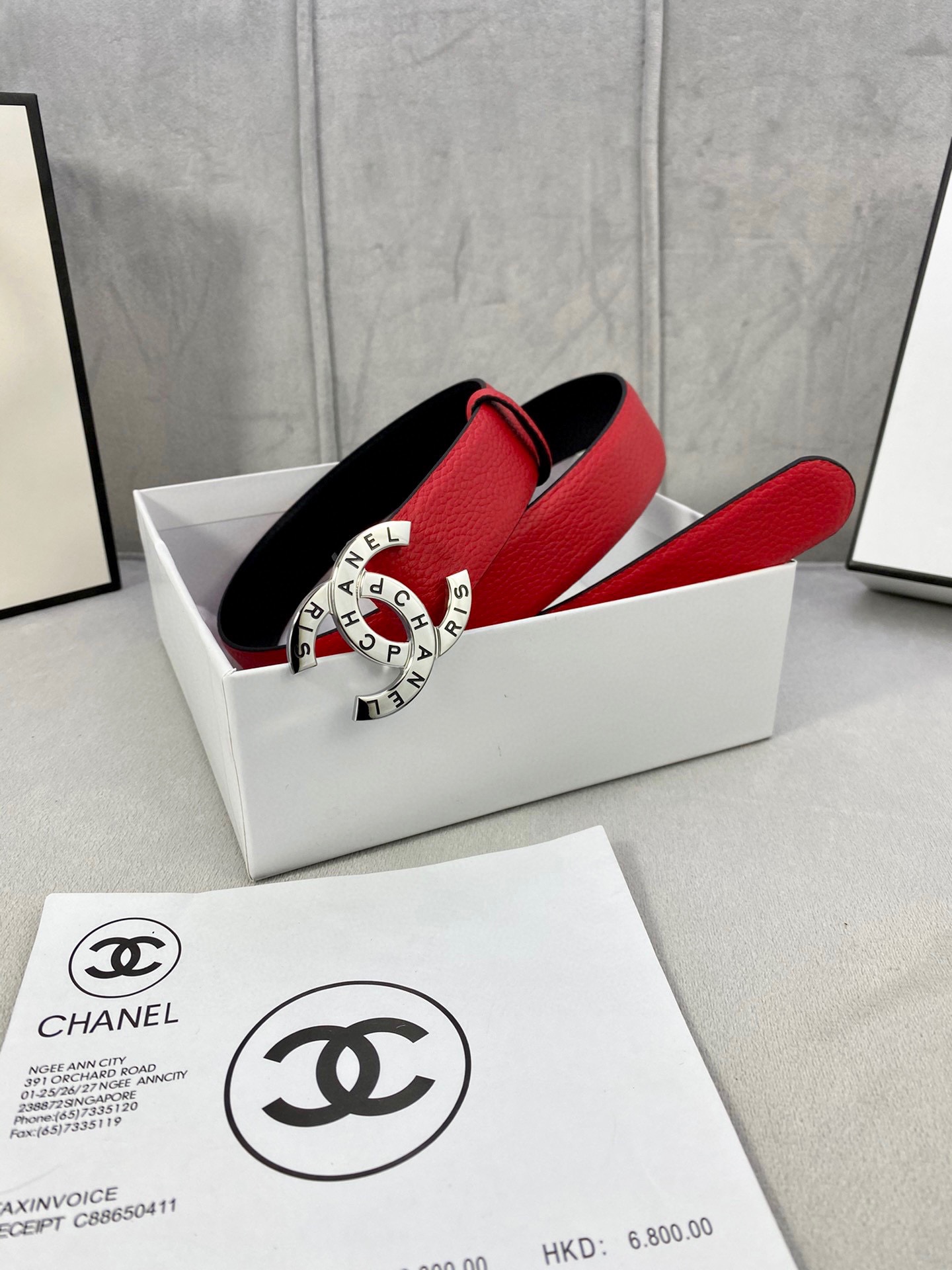 Chanel Leather Belts 1:1 Mirror Version