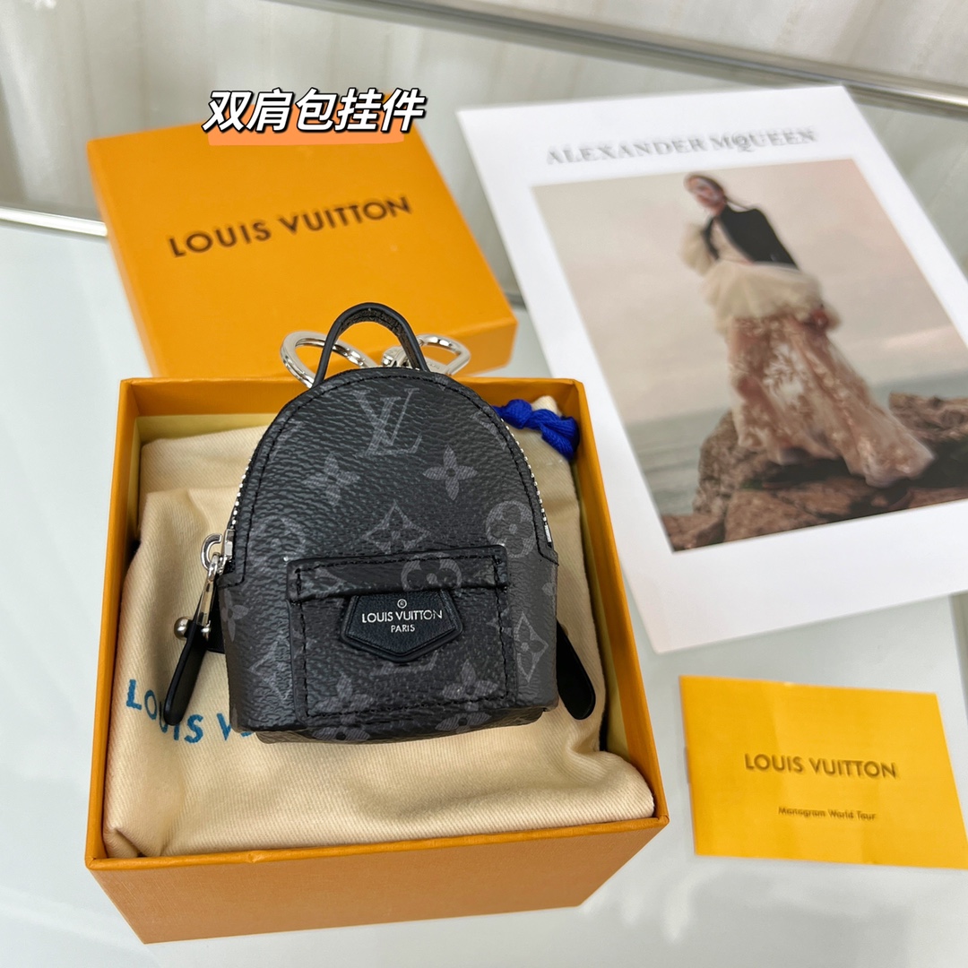 Louis Vuitton Micro Bag Leather Keychain Pendant Accessories