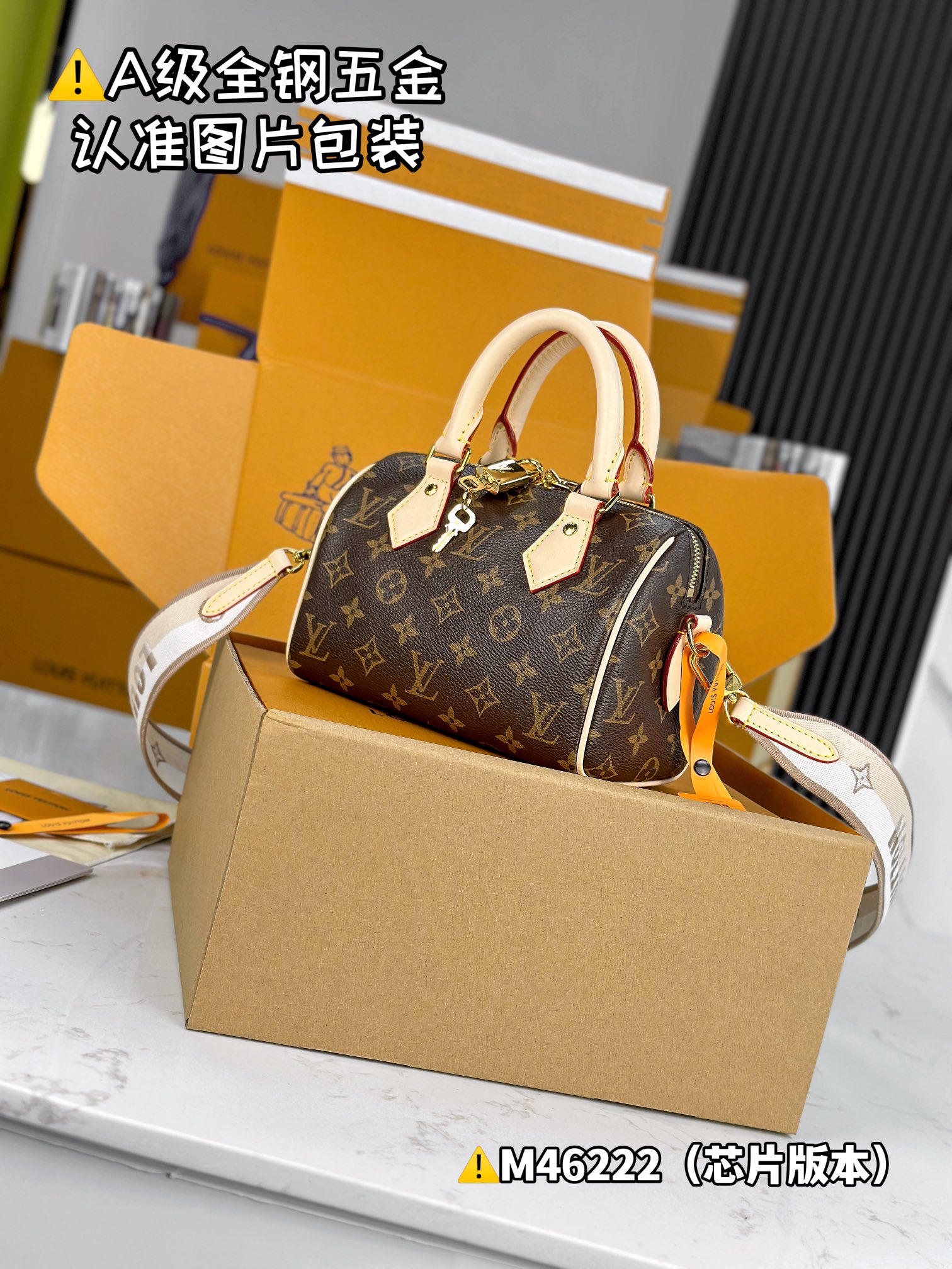 Louis Vuitton Bags Takashi Murakami SPEEDY BANDOULI�RE 20 Shoulder Bag M46222锛�12AReplica锛�