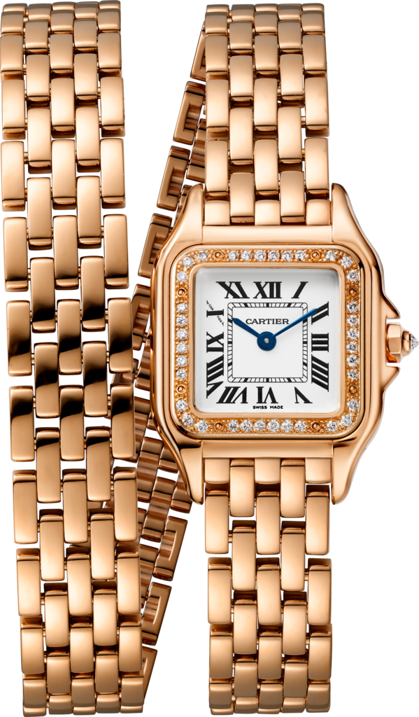 Cartier Panth猫re 18K Pink Gold & Diamonds Ladies Watch, WJPN0014