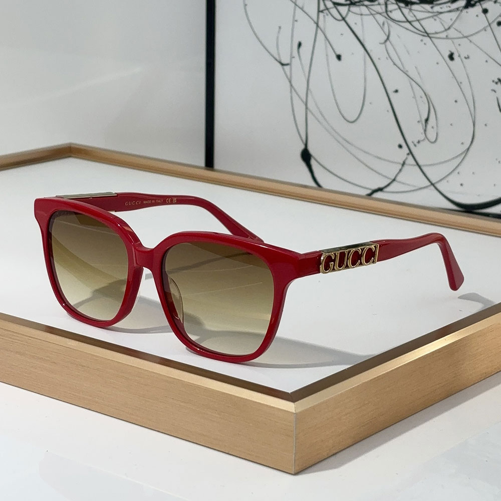 Gucci Mirror leg Logo sunglasses Top quality 锛�Replica锛�