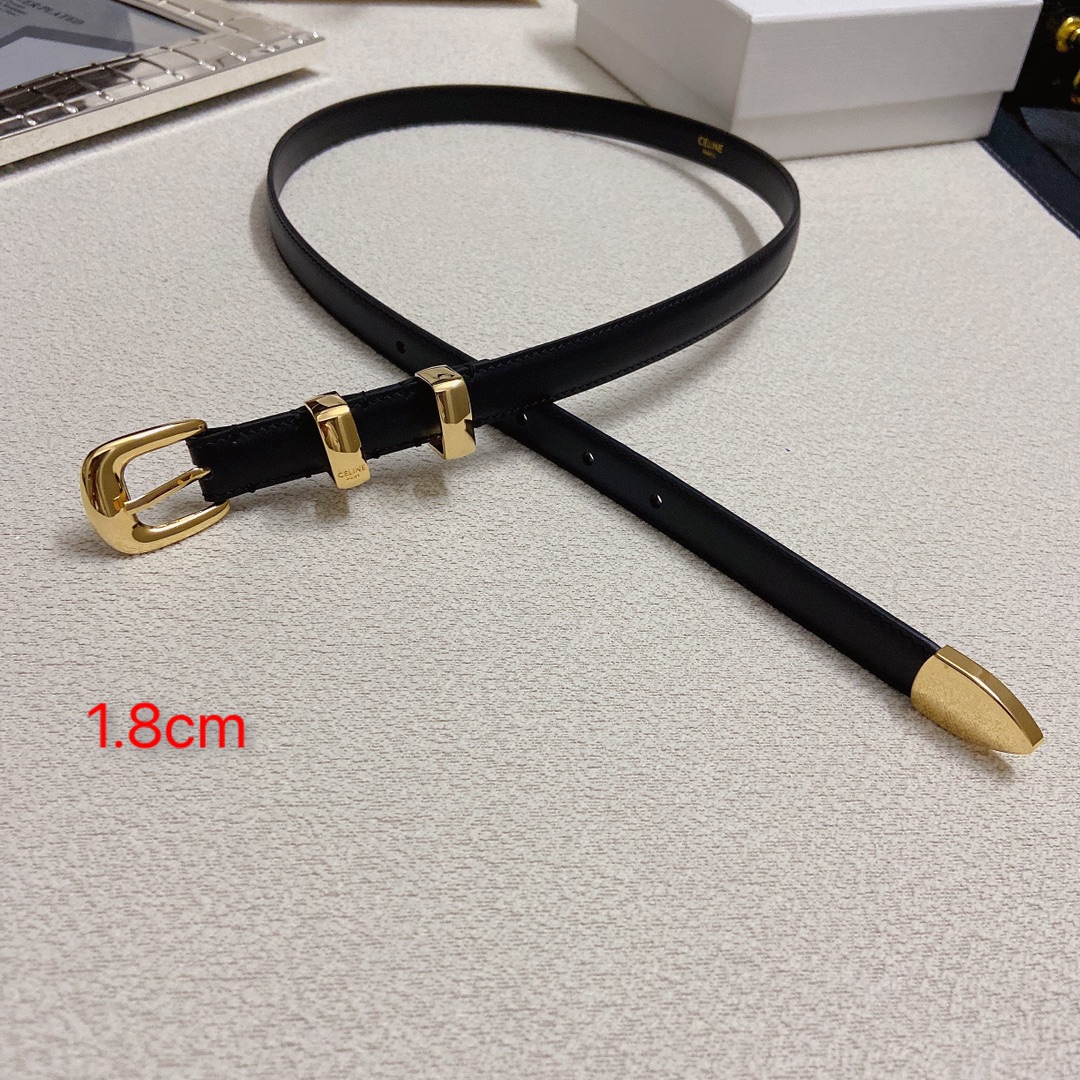 Celine Leather Belts 1:1 Mirror Version
