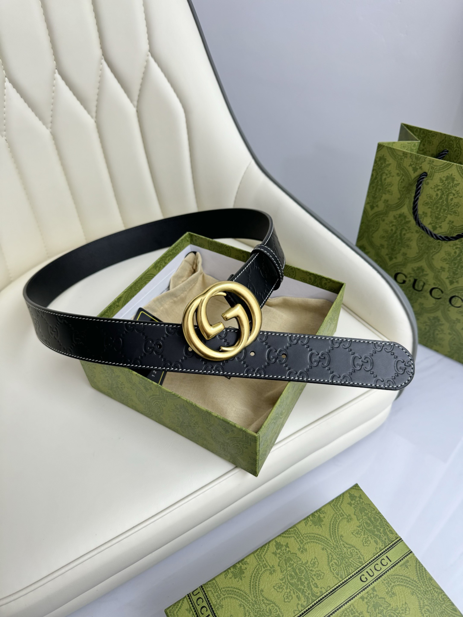 Gucci Leather Belts 1:1 Mirror Version