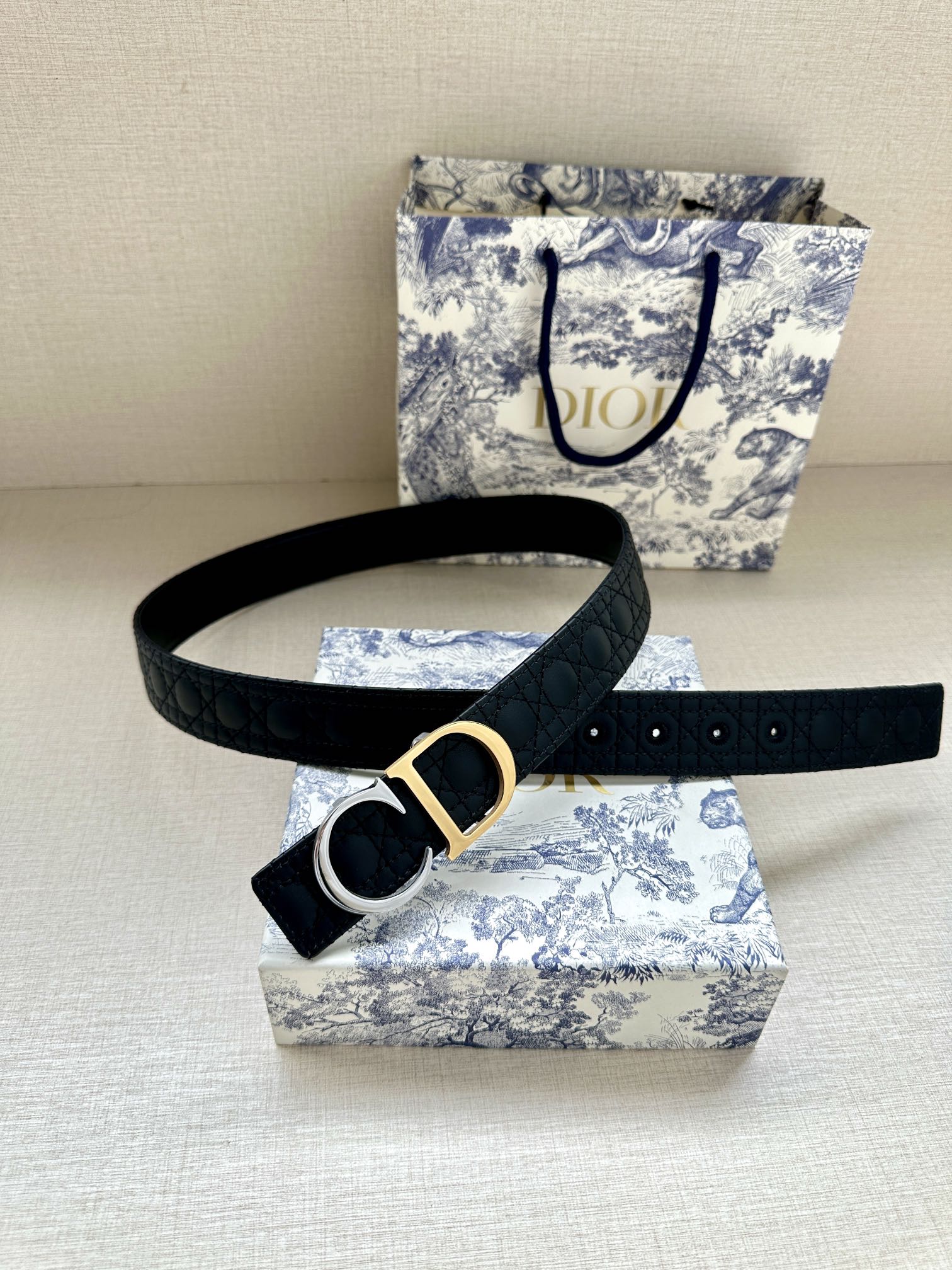 Dior Leather Belts 1:1 Mirror Version
