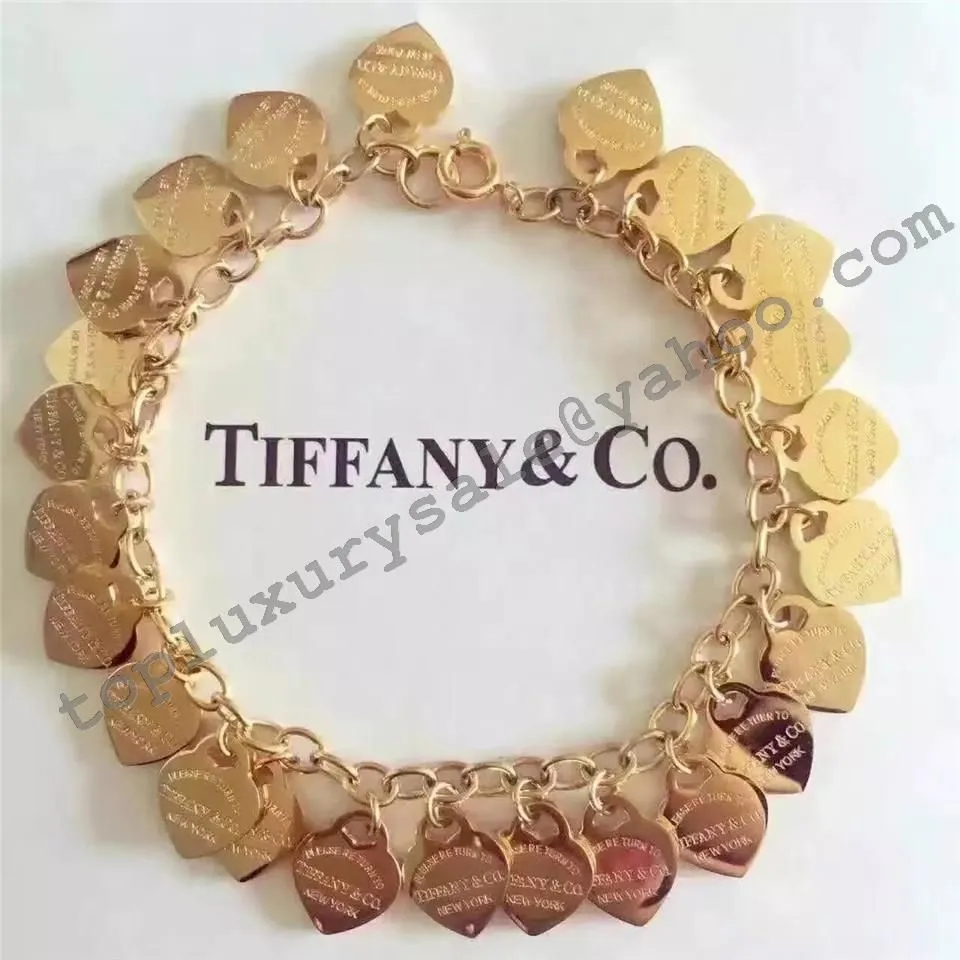 Return To Tiffany Multi?heart Tag Bracelet Sterling Silver Gift Lady UK For SaleGRP08616