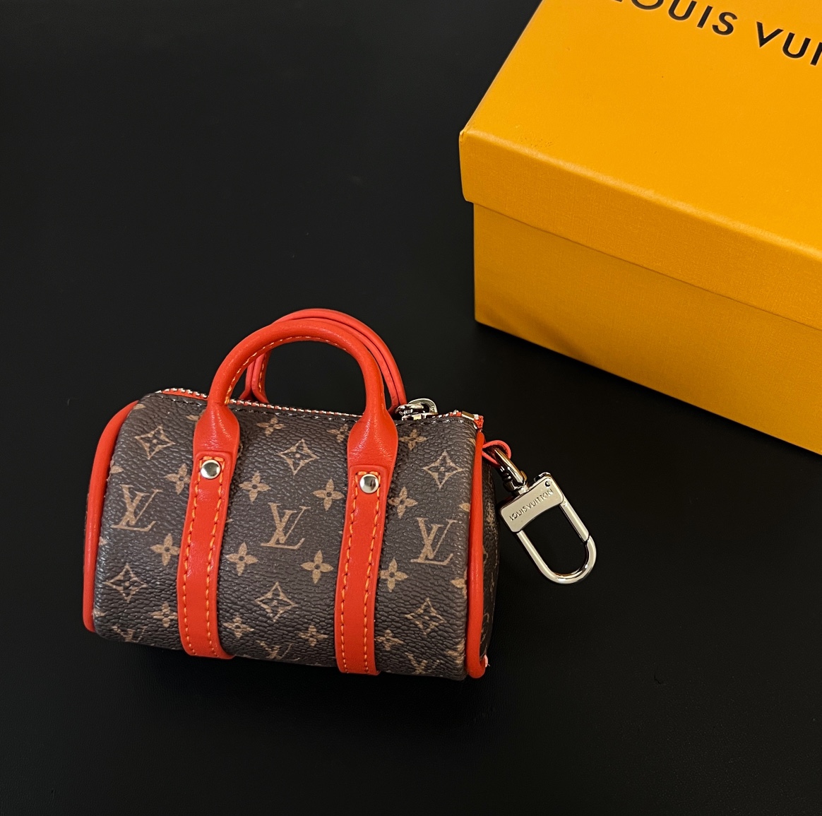 Louis Vuitton Micro Bag Leather Keychain Pendant Accessories