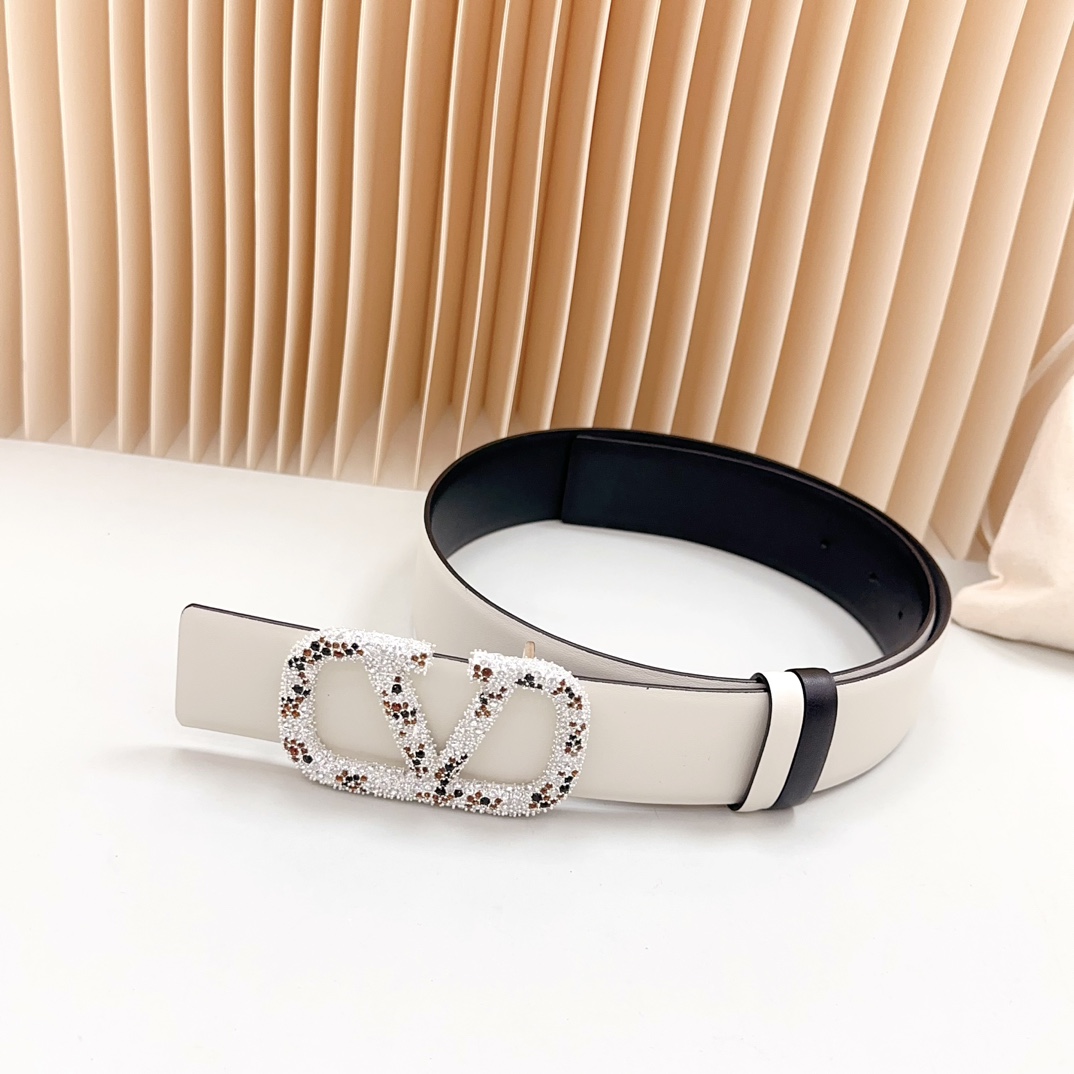 Valentino Leather Belts 1:1 Mirror Version