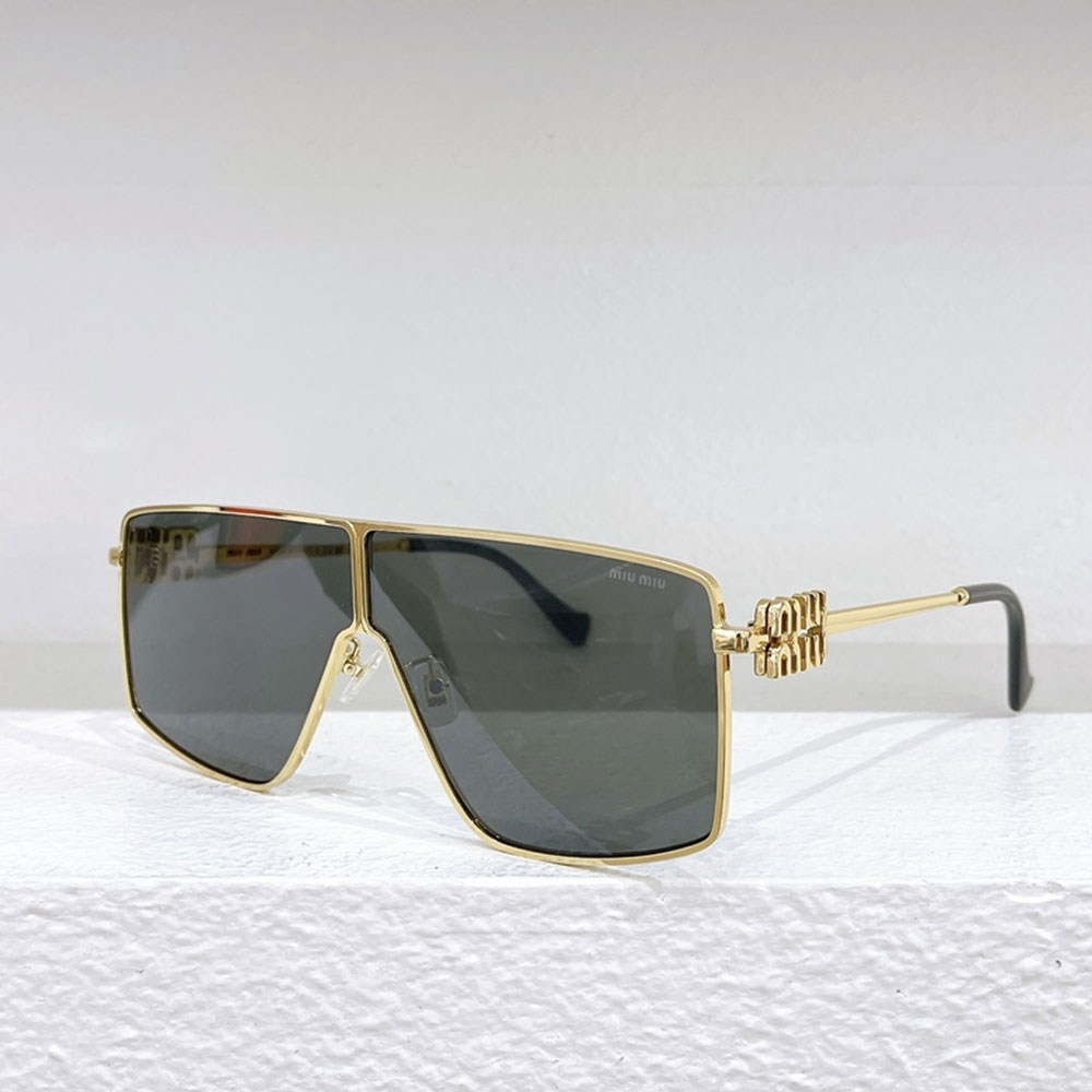 Miumiu Thin Metal Mirror legs Sunglasses Top quality 锛�Replica锛�
