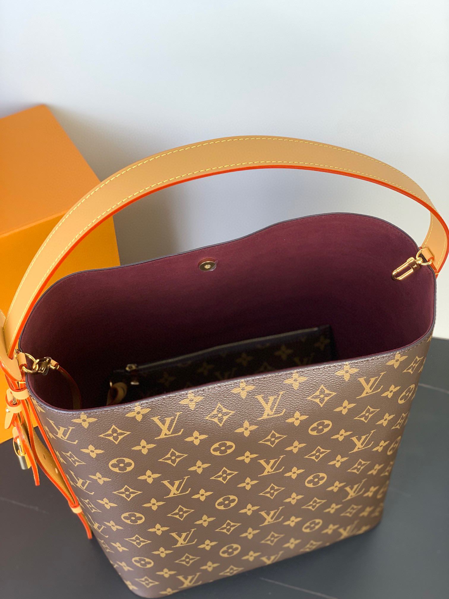 Louis Vuitton Bags ALL IN BB Bucket Bag Shoulder Bag Monogram M12926锛�12AReplica锛�
