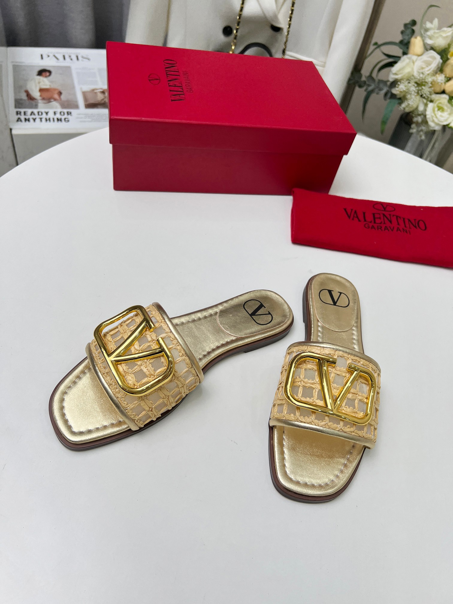 Valentino Shoes Comfortable and versatile women's slippers