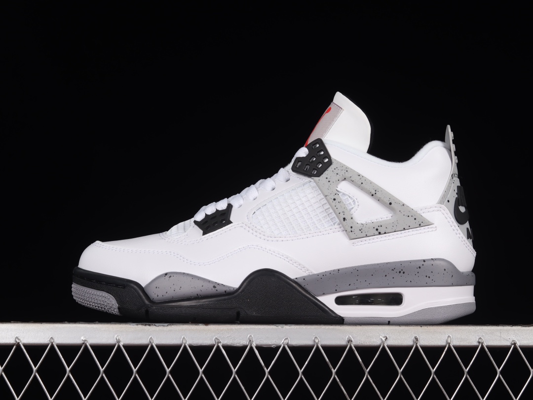 Air Jordan 4 Retro White Black AJ4 308497-103 XM003