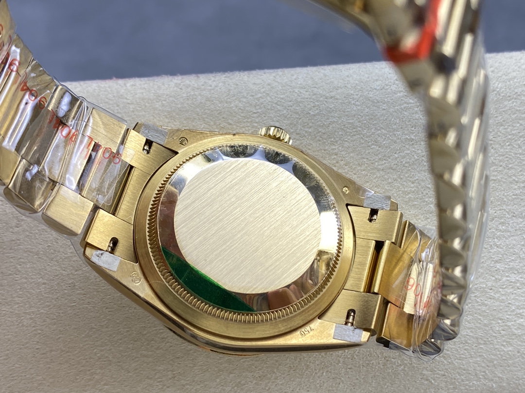 Rolex Day Date 36mm Yellow Gold 128238 0011 MOP Diamond
