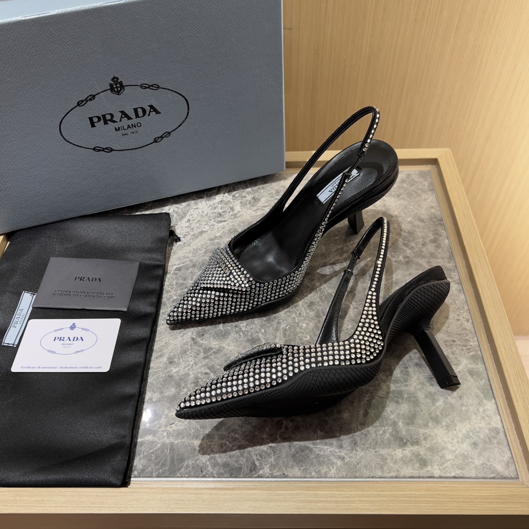 Prada shoes 9CM high heels PD008
