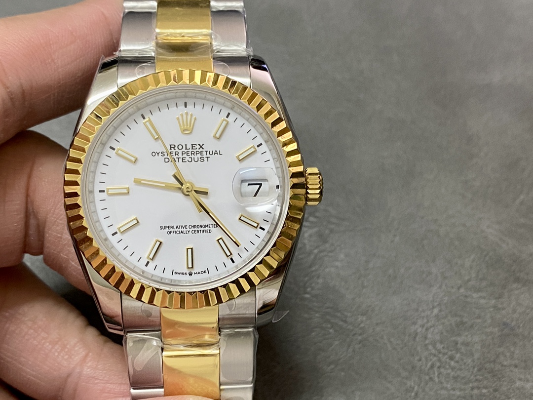 Rolex Datejust 126233 0020 White Index Dial 36MM Unisex Replica Watch