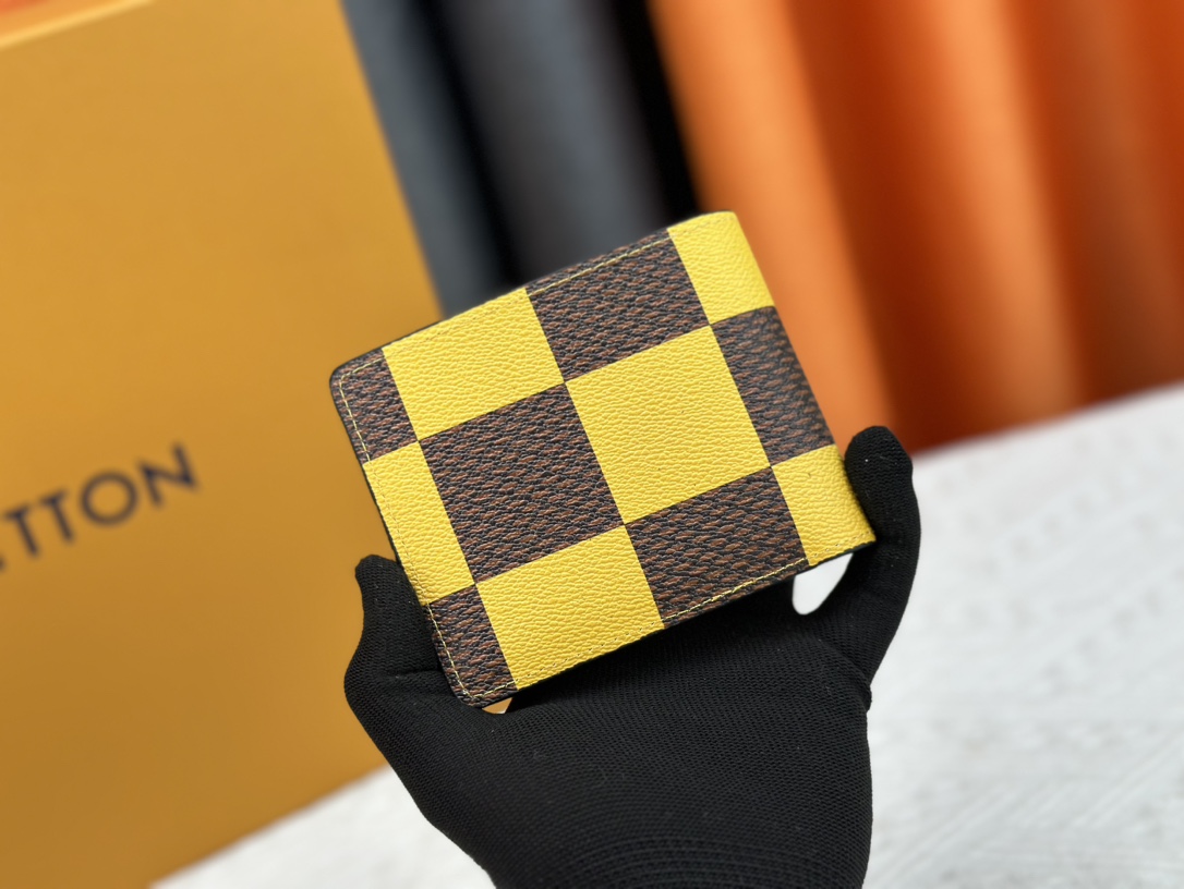Louis Vuitton Brazza Damier Graphite Pixel N60895 M40452 Wallet Bag Handbag