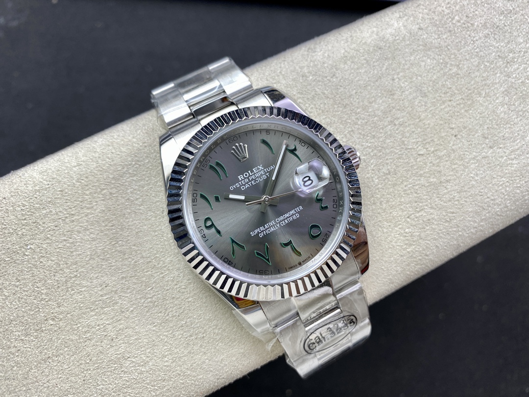 Rolex Datejust 36 Wimbledon Dial Midsize M126234 0046 Luxury Unisex Watch