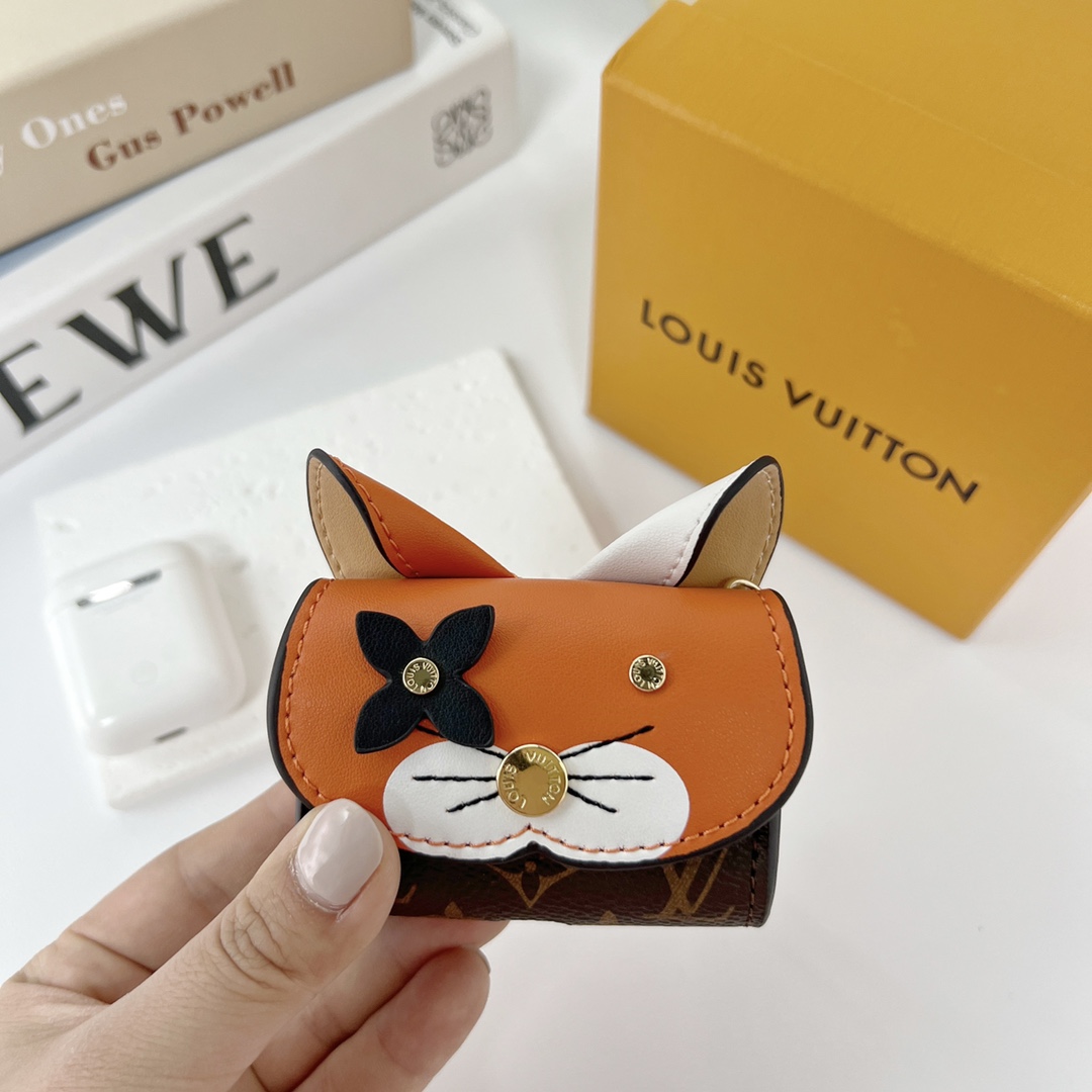Louis Vuitton Micro Bag Leather Keychain Pendant Accessories