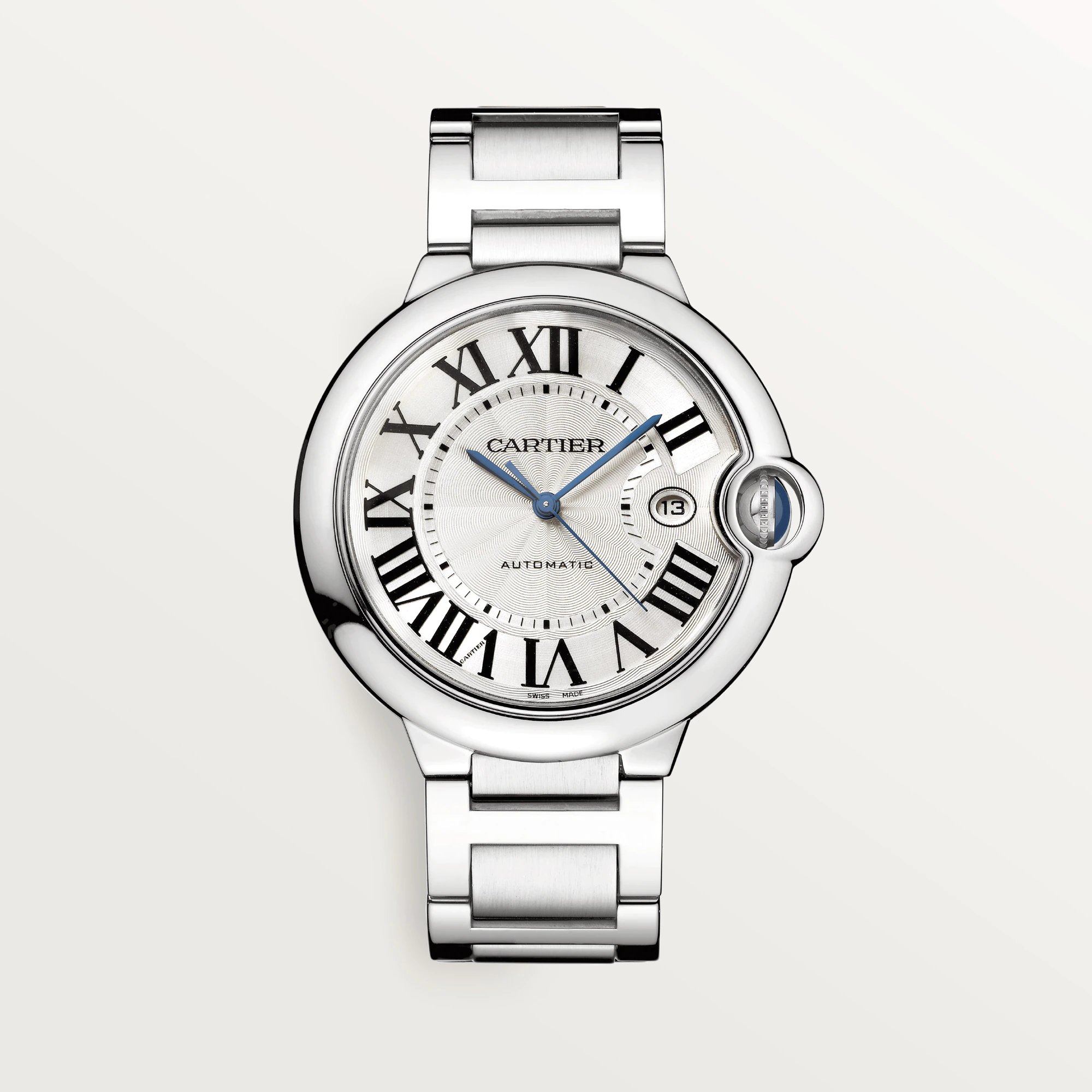 Cartier Ballon Bleu 42mm Stainless steel Men��s Watch, WSBB0049