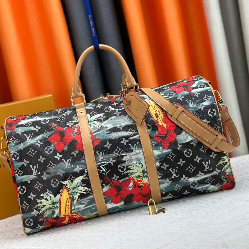 Louis Vuitton Keepall Bandouli猫re 50 travel bag M25002 M41416