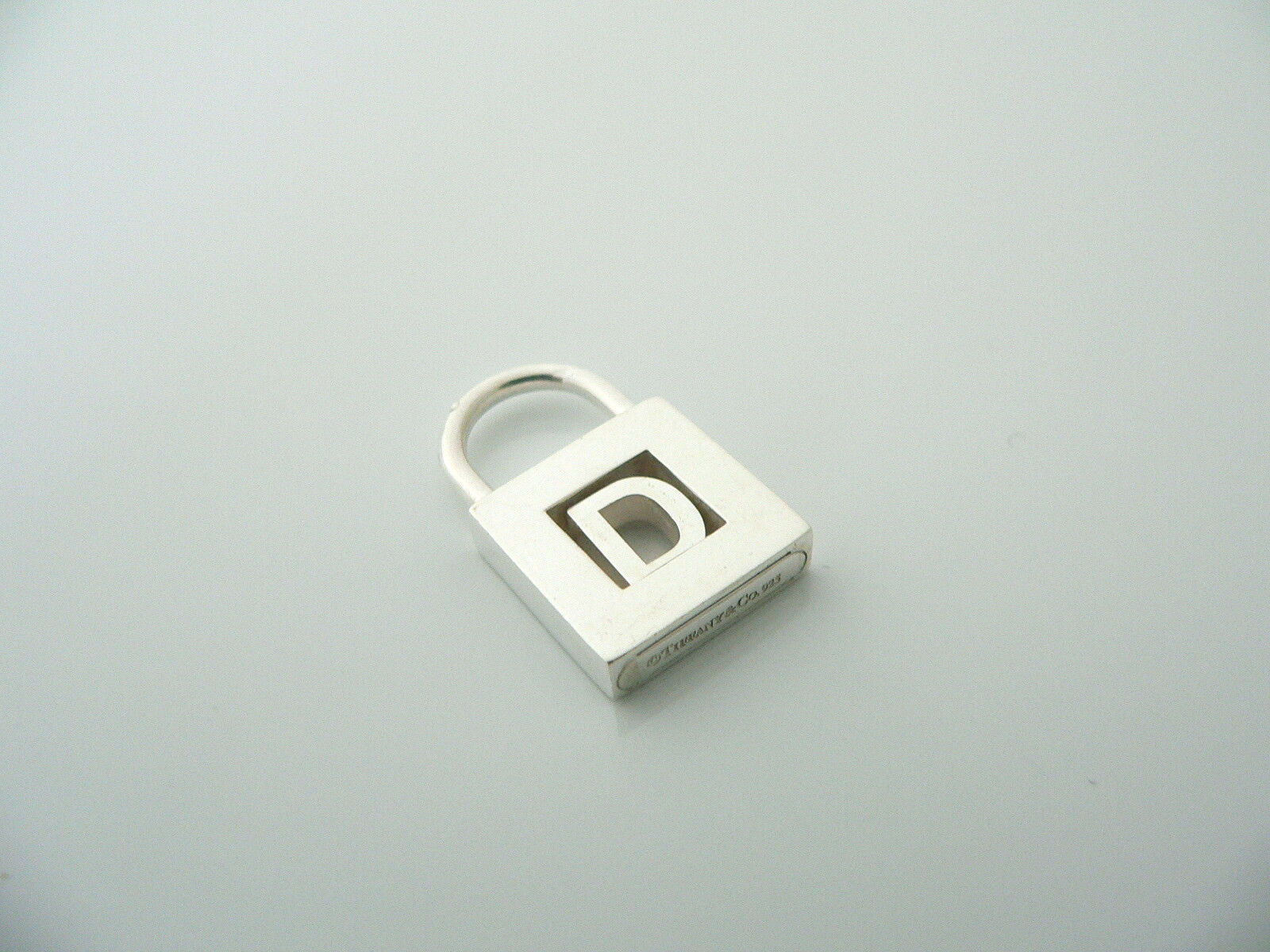 Tiffany & Co Alphabet D Pendant Padlock Letter Charm 4 Necklace Bracelet Gift