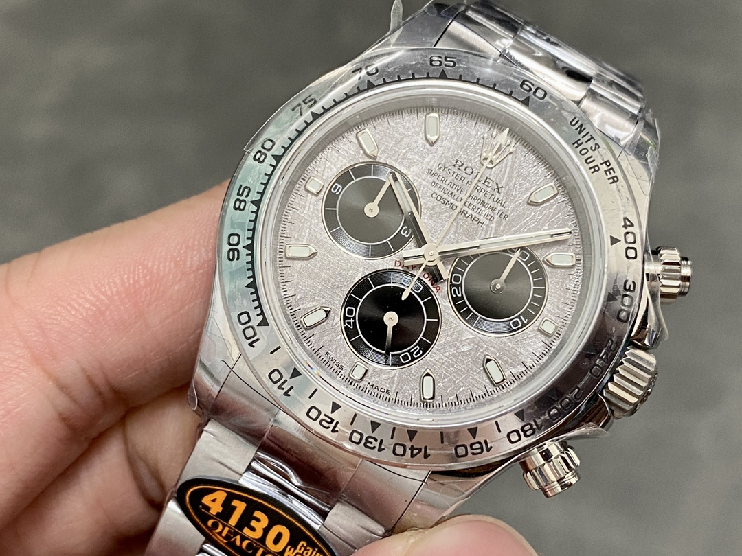 Rolex Cosmograph Daytona 116509 Meteorite Grey Dial 40MM Mens Replica Watch