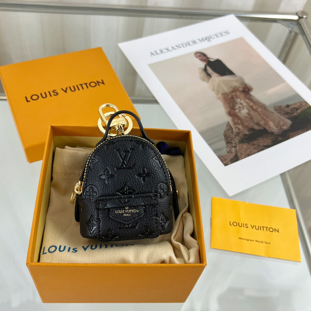 Louis Vuitton Micro Bag Leather Keychain Pendant Accessories