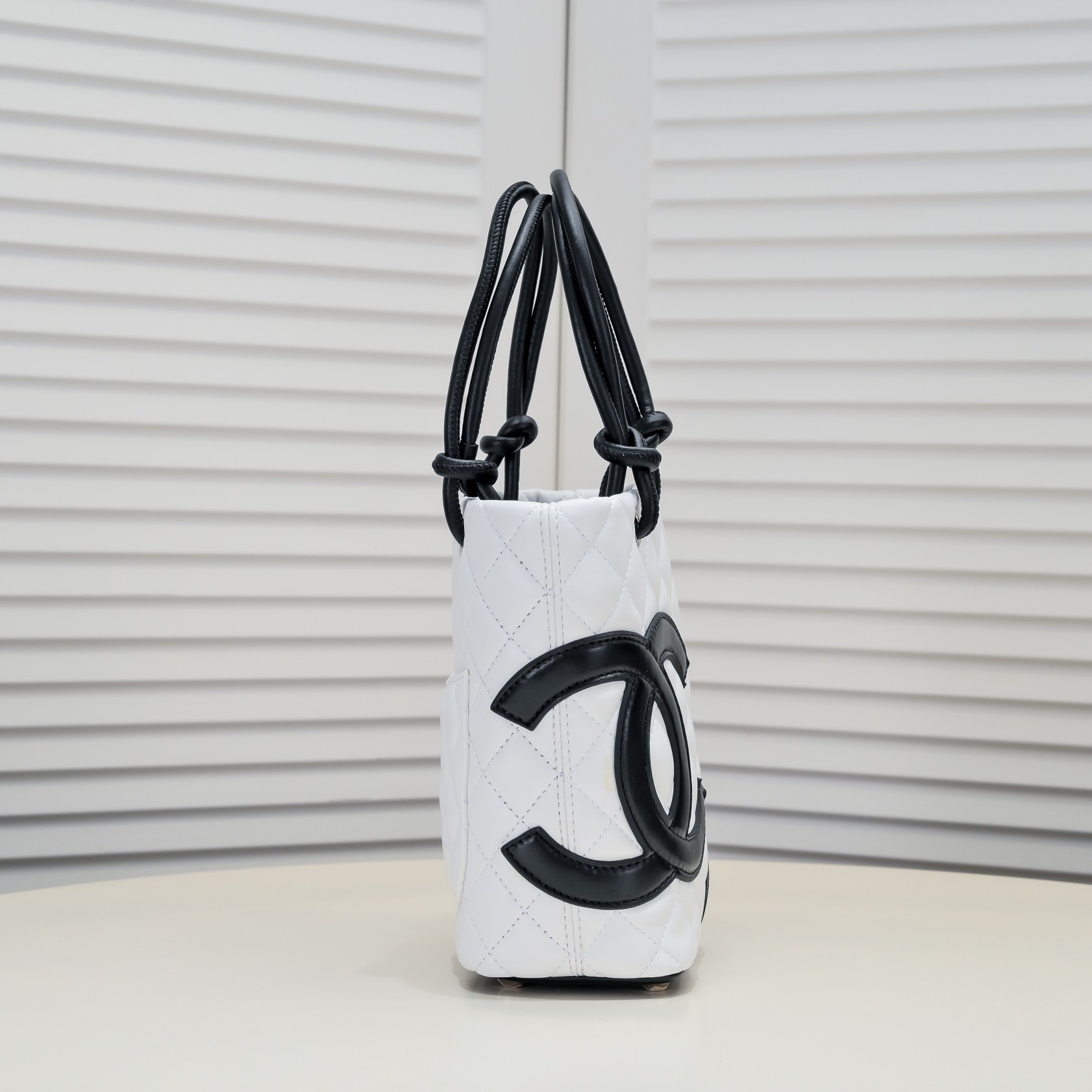 Chanel Ligne Cambon Mini Vintagep Shoulder Bag Handbag