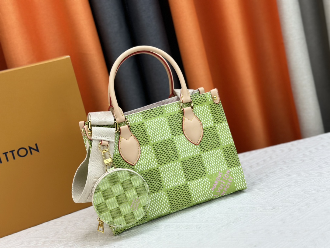 Louis Vuitton On The Go Tote M46833 Shoulder Bag Handbag
