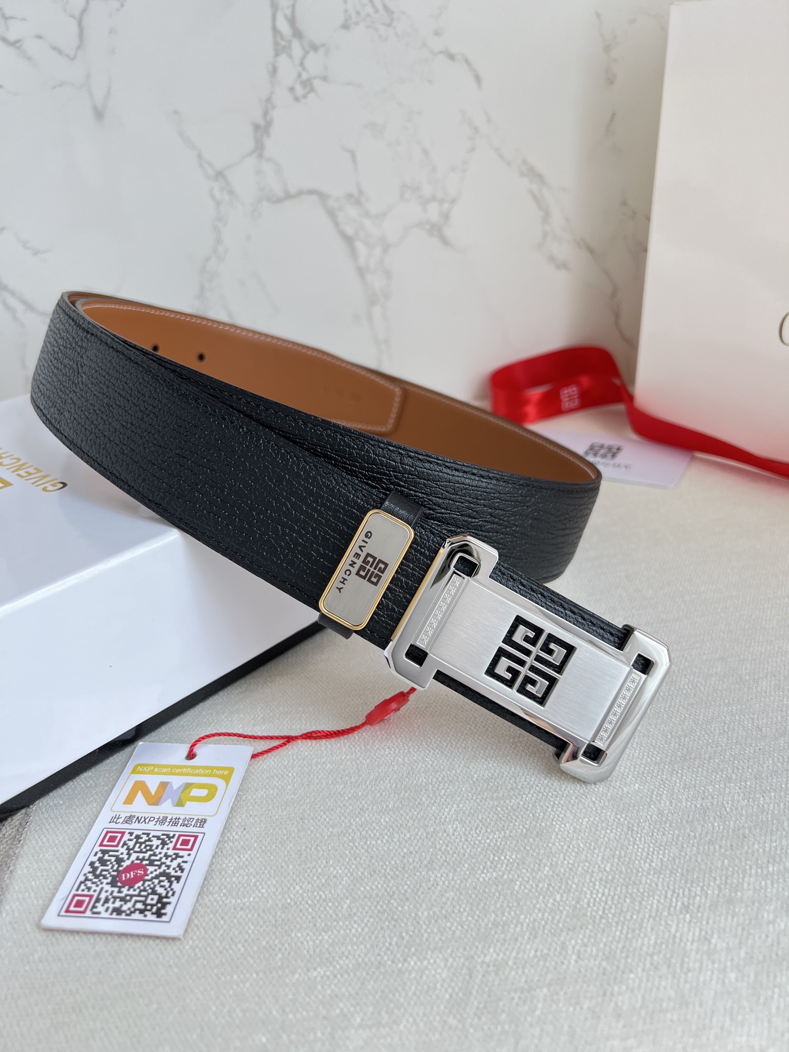 Givenchy Leather Belts 1:1 Mirror Version