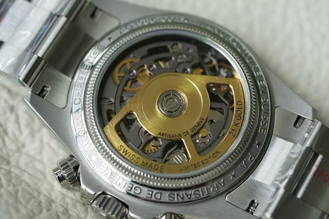 Rolex Daytona 116520 Artisans de Genève La Barrichello Skeleton 40mm Steel Replica Watch